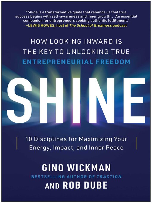 Title details for Shine by Gino Wickman - Available